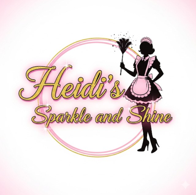 Heidi’s Sparkle and Shine logo